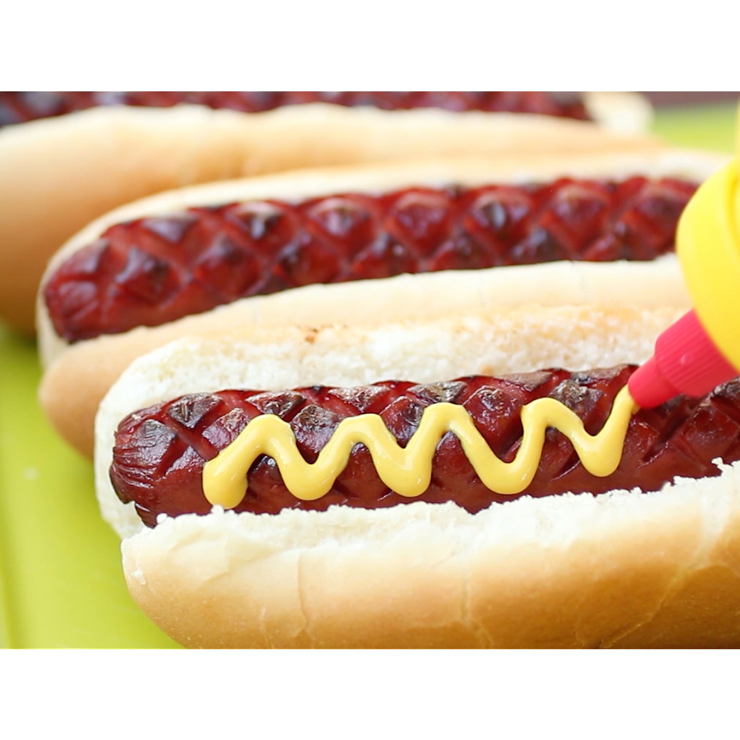 SLOTDOG Hot Dog Crisscross Cutter Slicer Press Gadget Tool for BBQ Grilling, Red