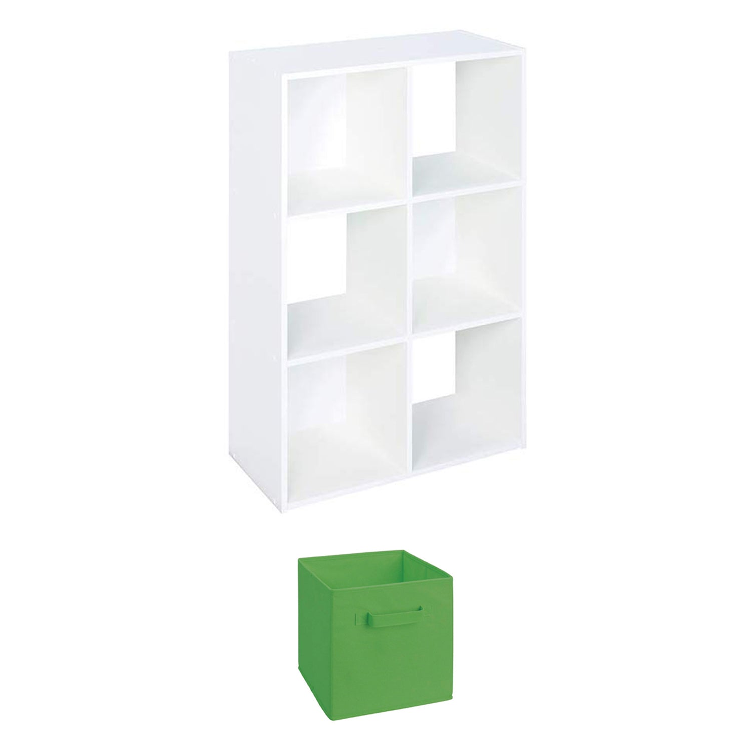 Closetmaid Decorative Home Stackable Cubeicals Organizer Storage and Fabric Cube