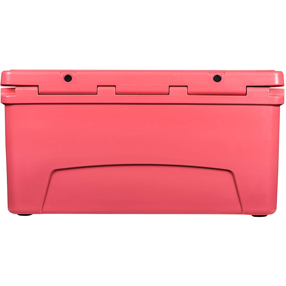 Driftsun Portable 110 Quart Insulated Hard Ice Chest Cooler, Coral (Open Box)