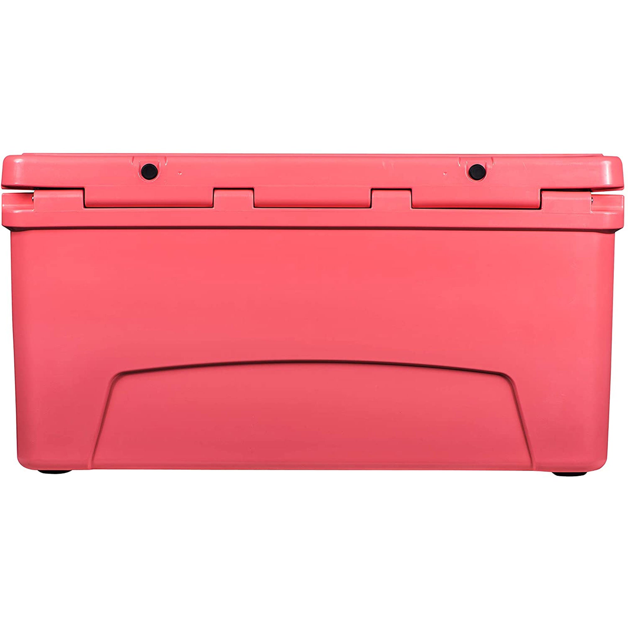 Driftsun Portable 110 Quart Insulated Hard Ice Chest Cooler, Coral (Damaged)