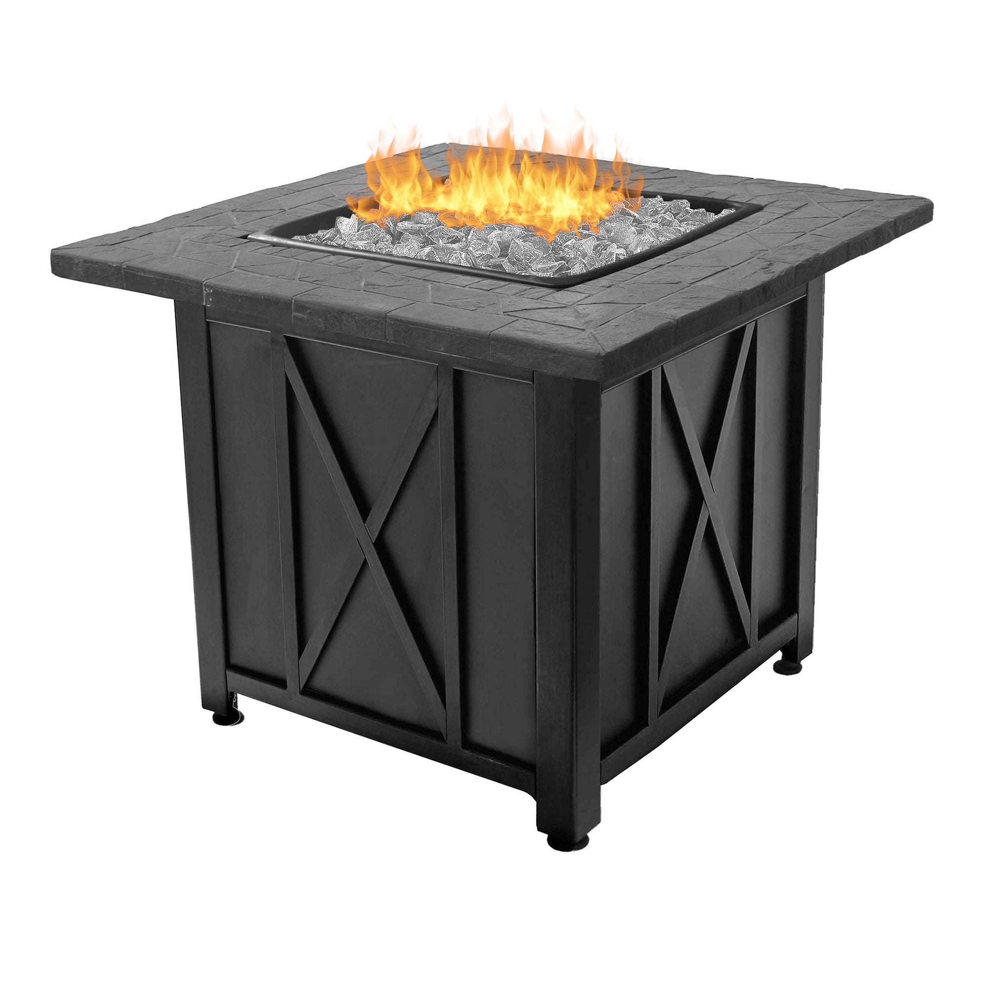 Blue Rhino Endless Summer Outdoor Propane Patio Fire Pit (Certified Refurbished)