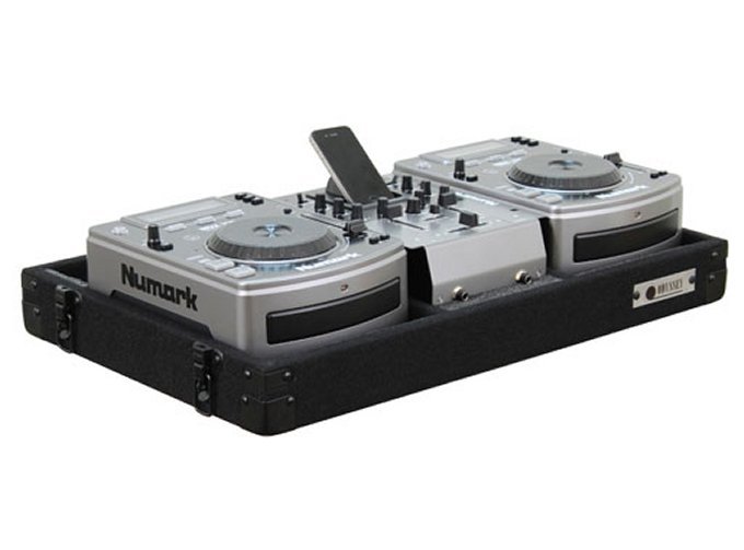 ODYSSEY CNDX200M1 Pro DJ Carpeted Portable Mixer Case for Numark iCD DJ IN A BOX