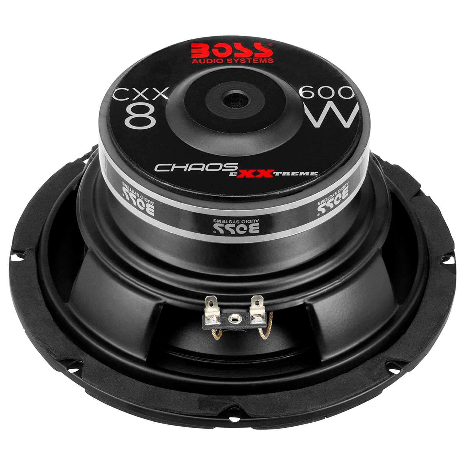 BOSS Audio Systems 600-Watt 8-Inch Car Subwoofer Audio Speaker, Single (2 Pack)