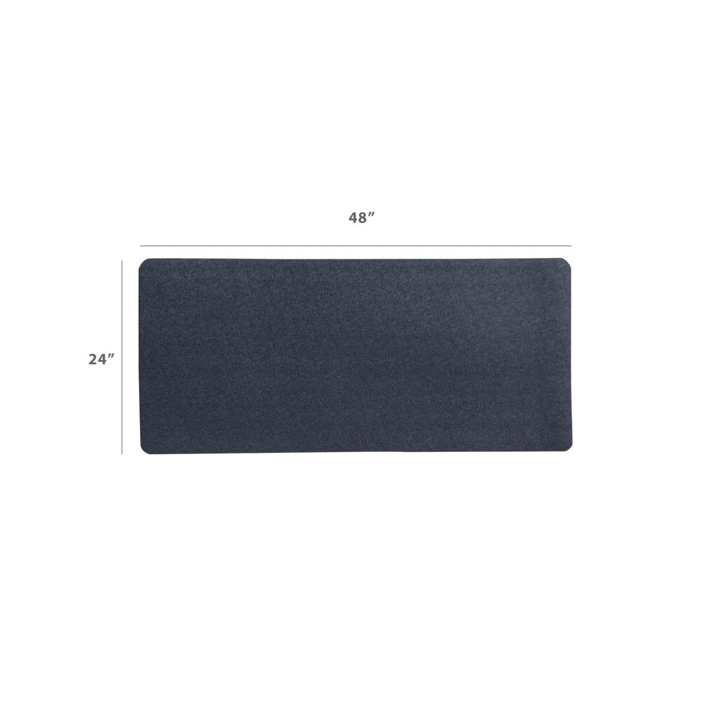 MotionTex Indoor Fitness Equipment Floor Protection Exercise Mat, 24 x 48 Inch (Refurbished)