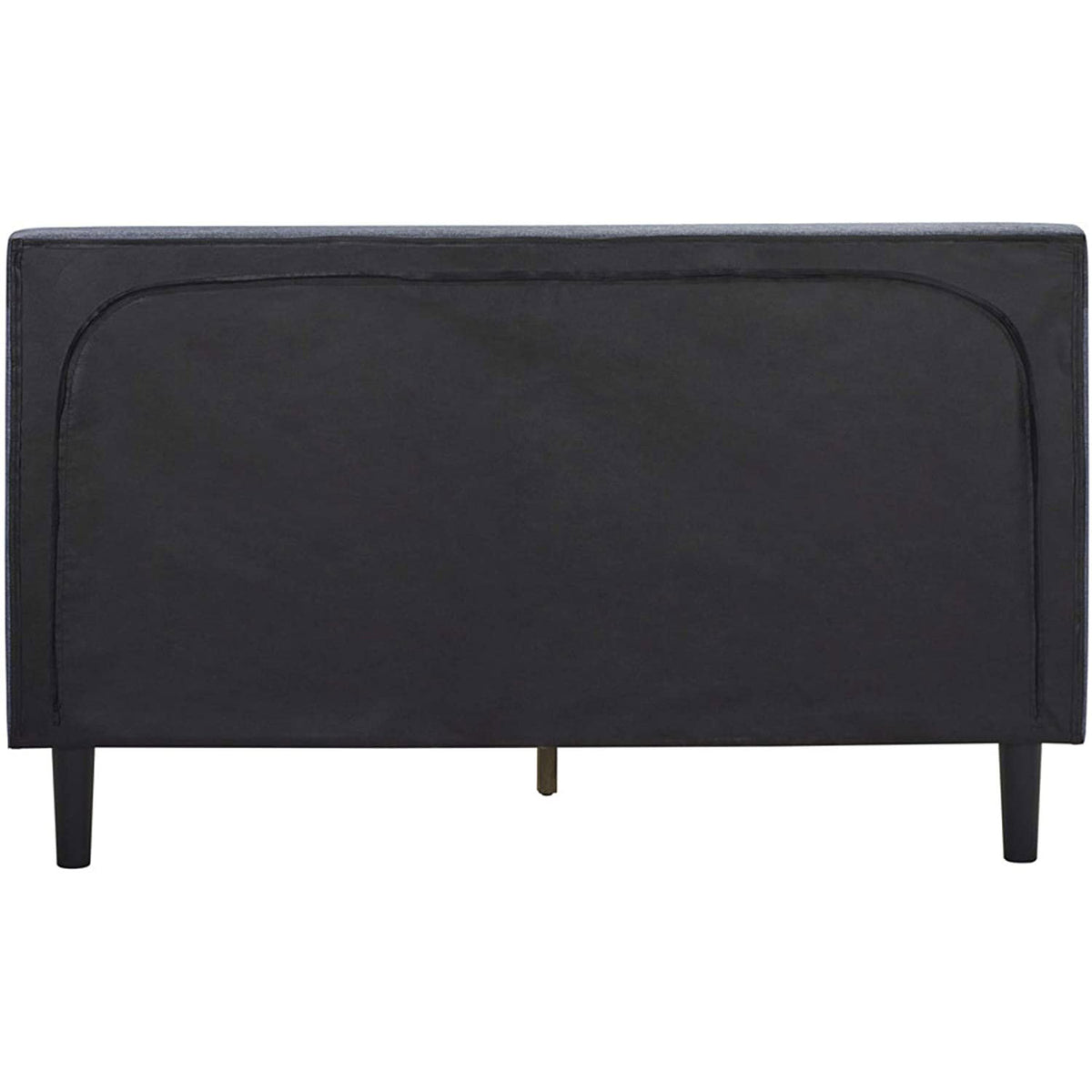 Classic Brands Mornington Tufted Upholstery Platform Bed Frame, Full, Light Grey