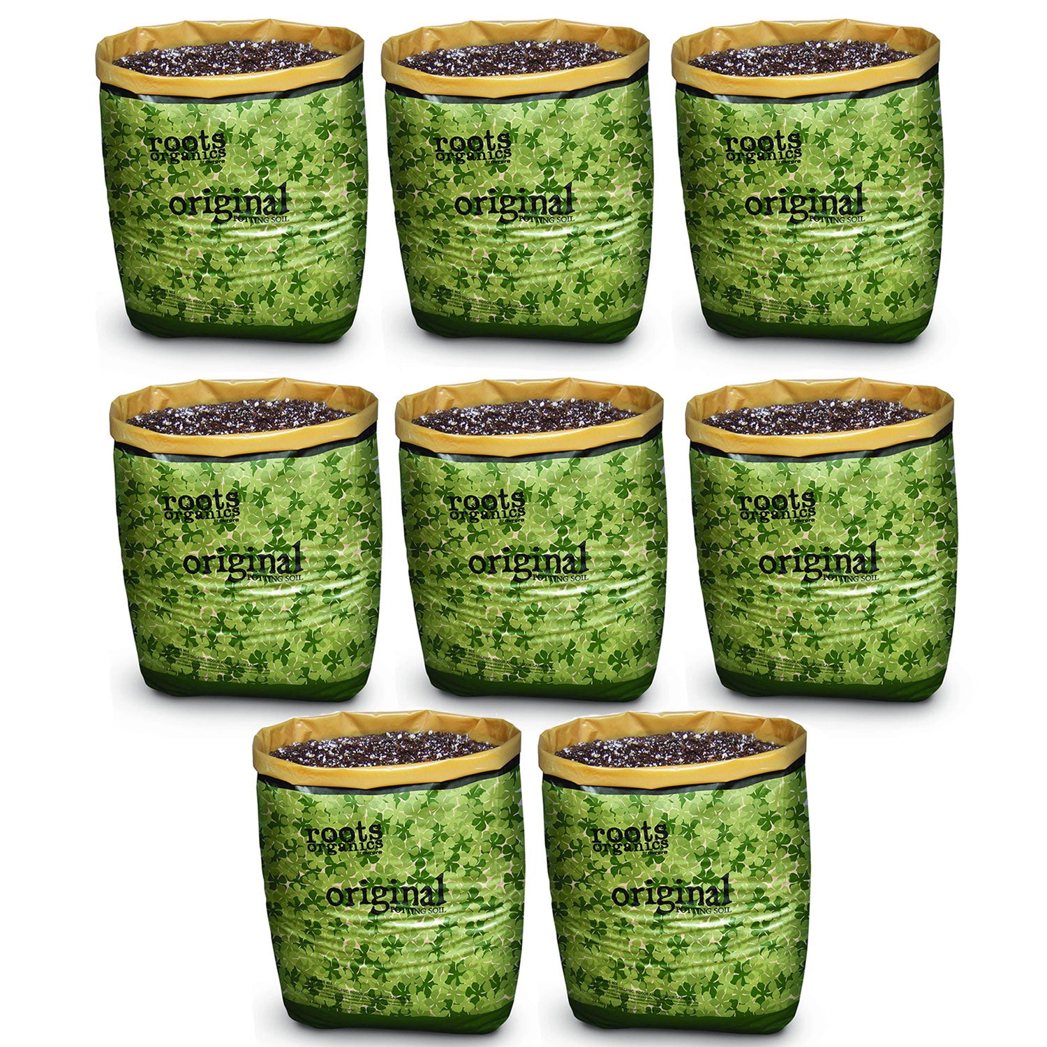 Roots Organics Hydroponic Gardening Coco Fiber-Based Soil 1.5 cu ft (8 Pack)