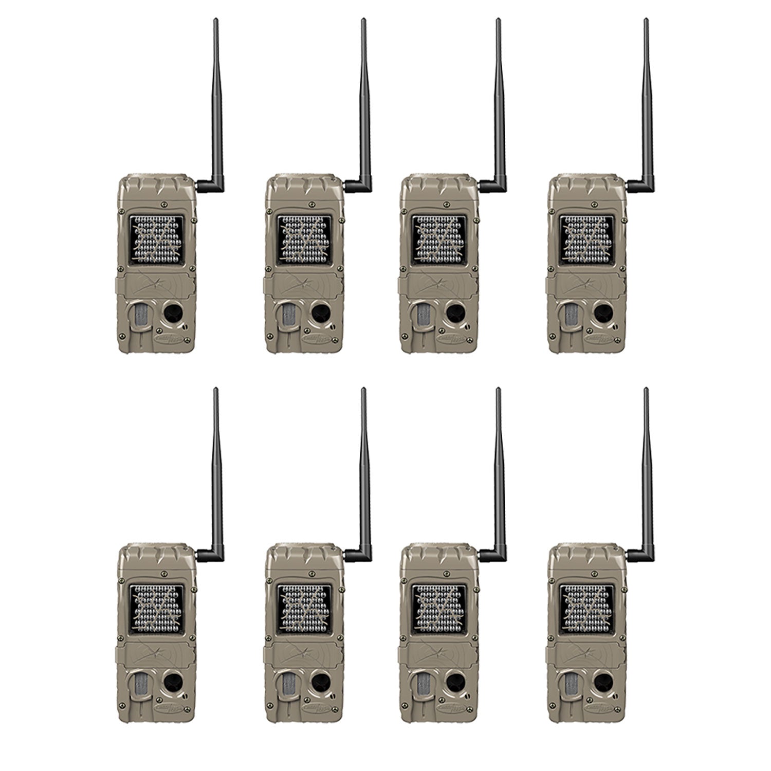 Cuddeback Power House Black Flash 20 Megapixel Deer Trail Camera (8 Pack)