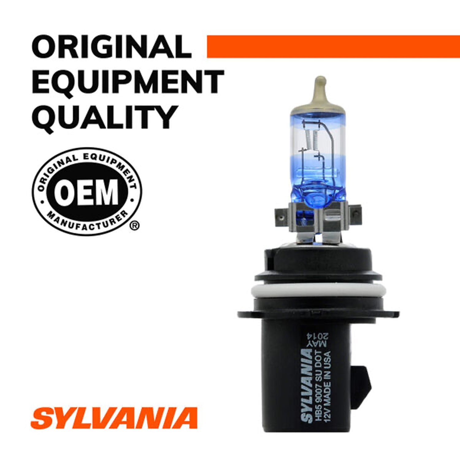 Sylvania 9007 SilverStar ULTRA Halogen High Performance Headlight Bulbs (2 Pack)