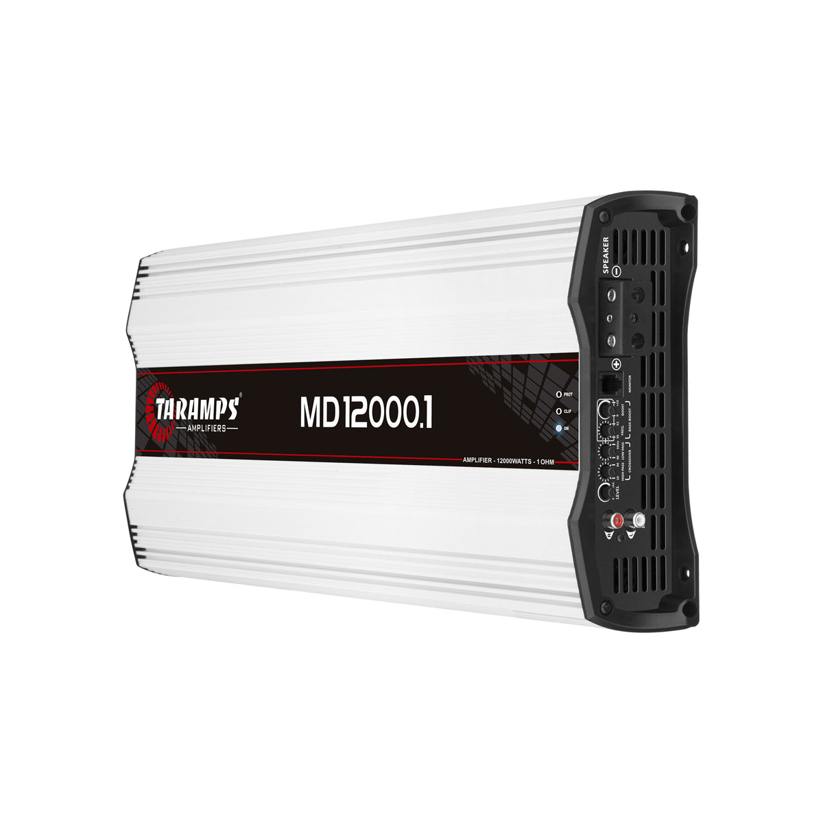 Taramps Class D 1 Ohm 12000 Watt Auto Sound Systems Mono Amplifier (2 Pack)