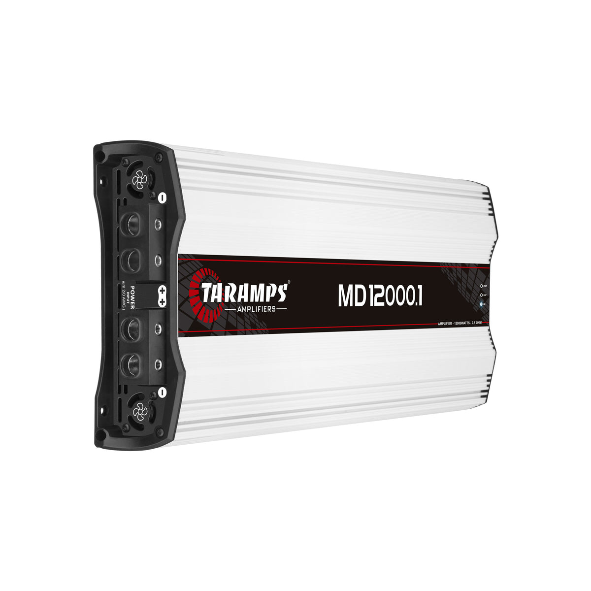 Taramps Class D 12000W Auto Mono Amplifier with Audiopipe Amp Installation Kit