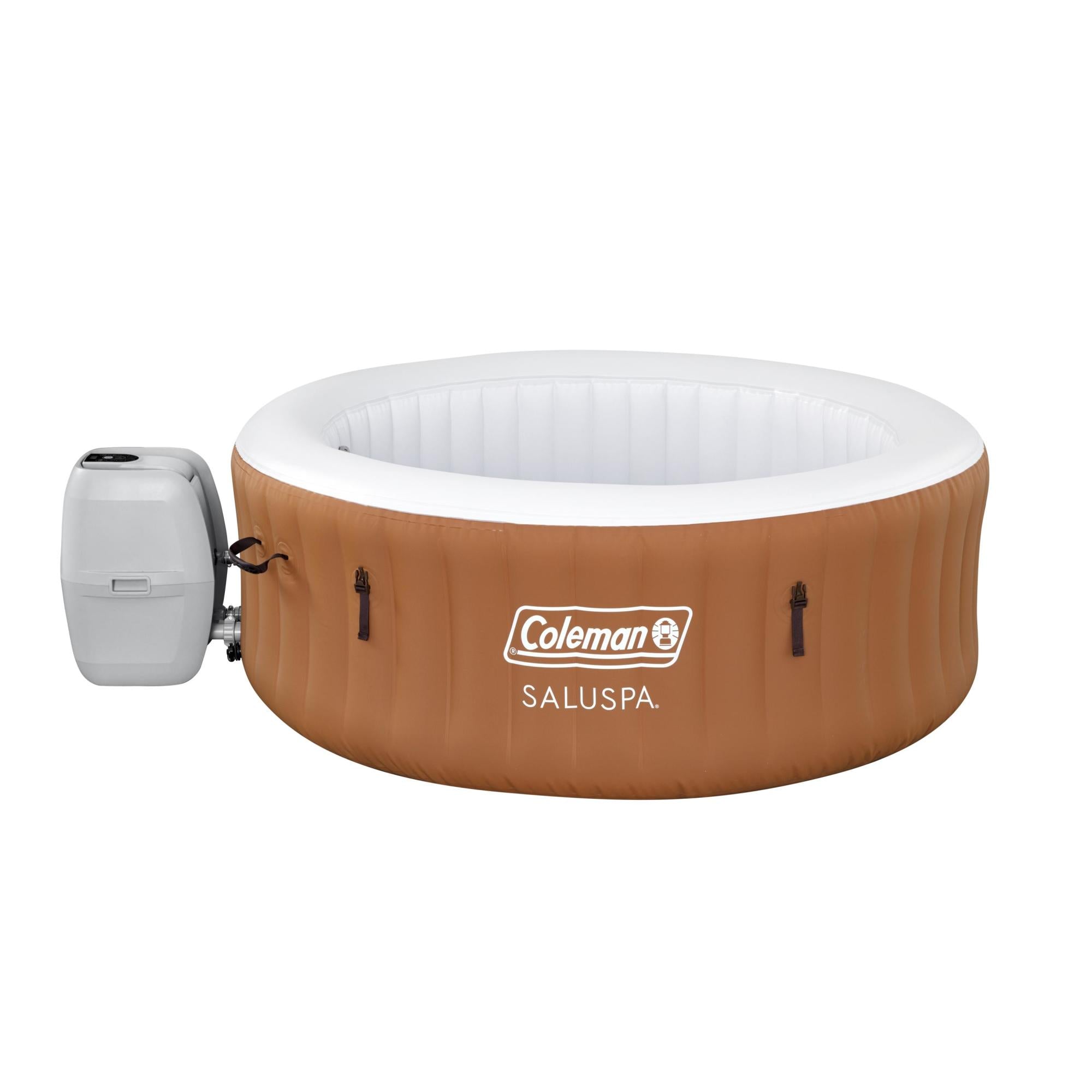 Coleman SaluSpa Miami Air Jet 4 Person Inflatable Hot Tub Spa w/ Pump(For Parts) - VMInnovations