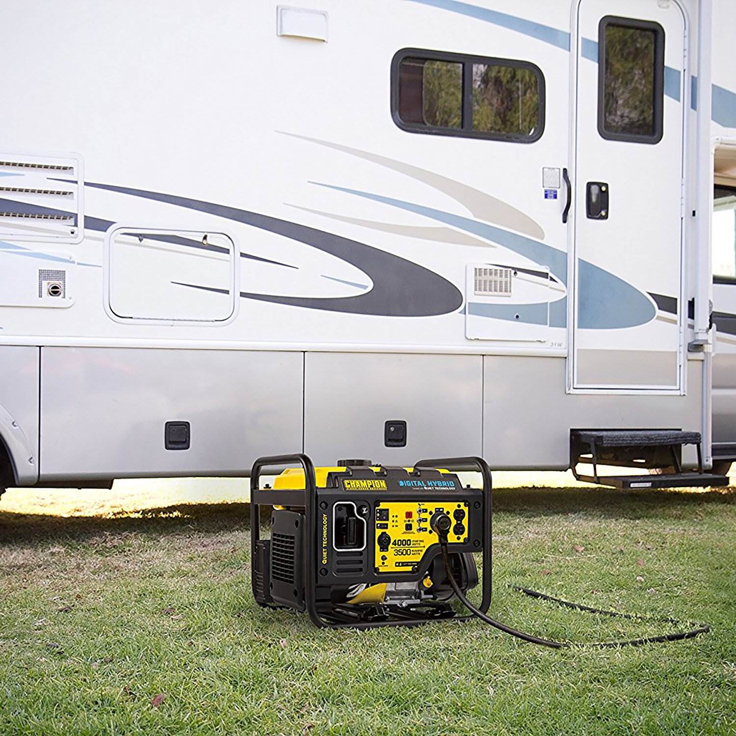 Champion 4000-Watt RV-Ready Quiet Technology Digital Hybrid Open Frame Inverter
