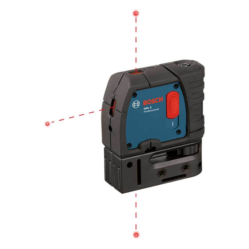 Bosch GPL3 3 Point Self Leveling Alignment Laser Level (Certified Refurbished)