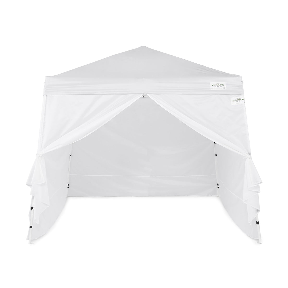 Caravan Canopy 10"x10"Tent Sidewalls for Canopy, White(Sidewalls Only)(Open Box)