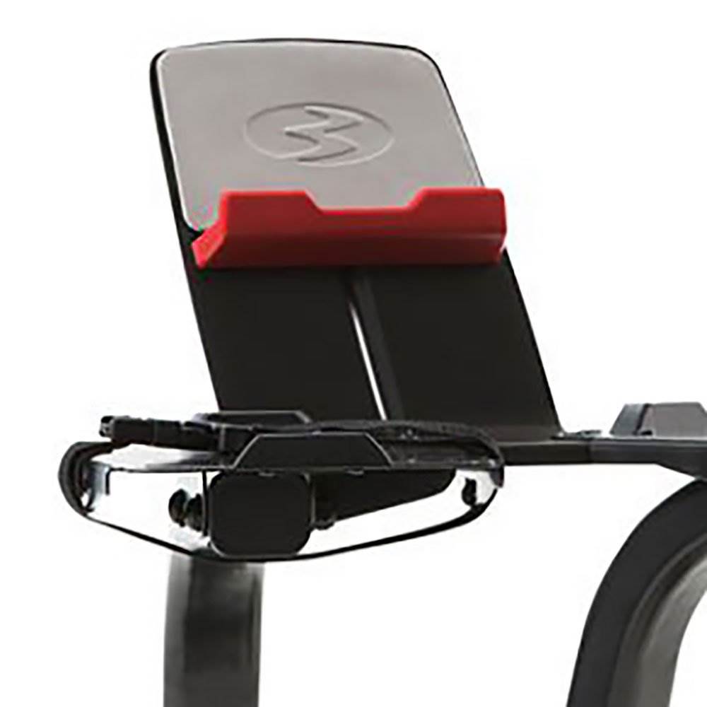 Bowflex SelectTech 1090 Adjustable Dumbbell Weights (Pair) + Stand w/ Media Rack