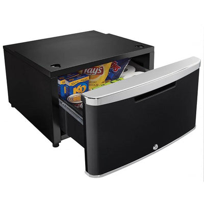 Danby Contemporary Classic Storage Cubby Drawer for Compact Refrigerator, Black