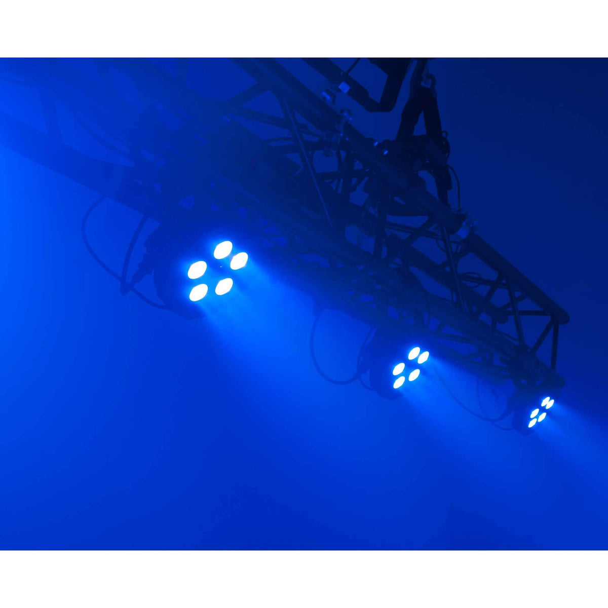 American DJ Mega Flat Hex Pak LED Lighting System w/ Bag & Cables (Refurbished)