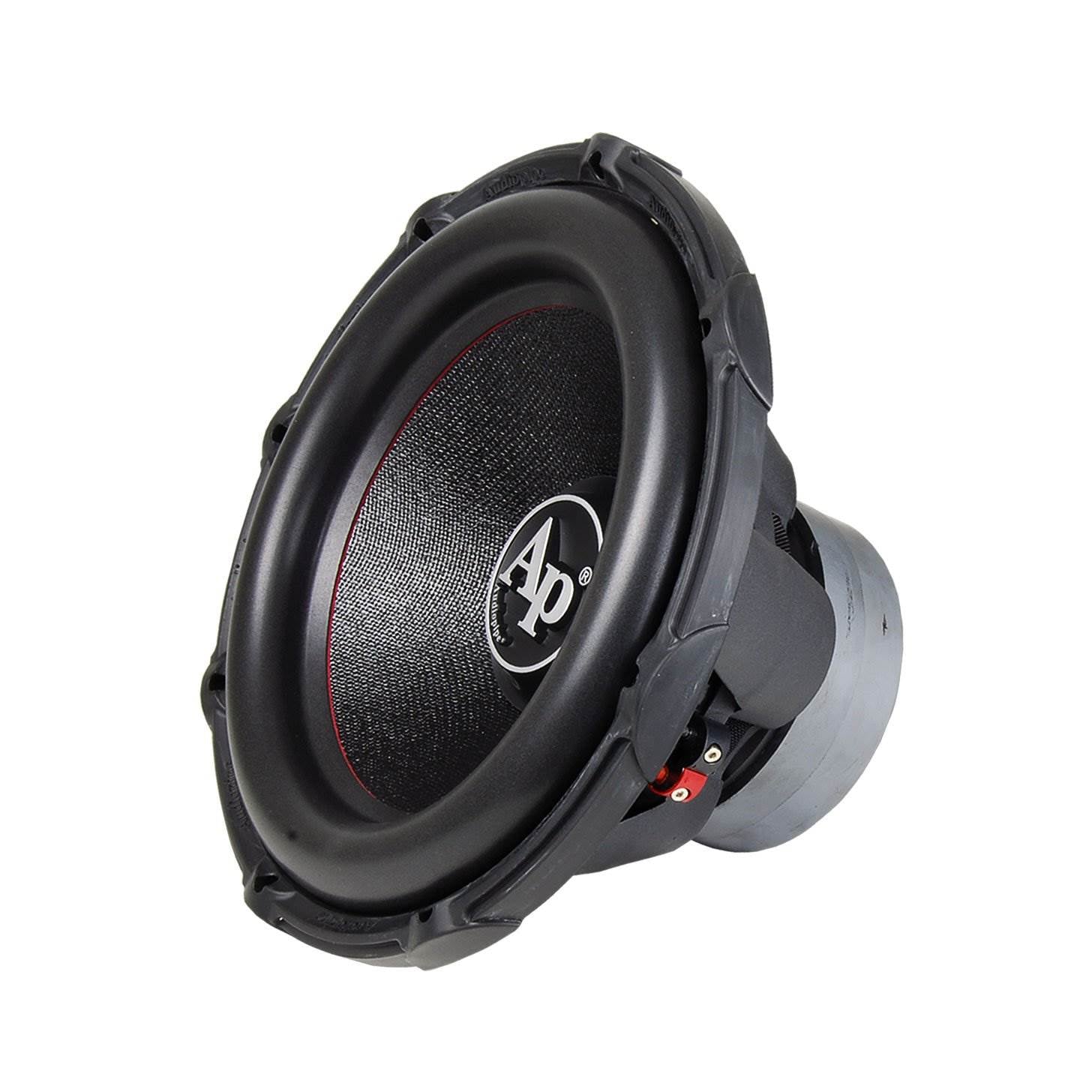AudioPipe TXX-BDC2-15 High Power 1800W 15" Car Subwoofer (2 Pack) & Dual Sub Box