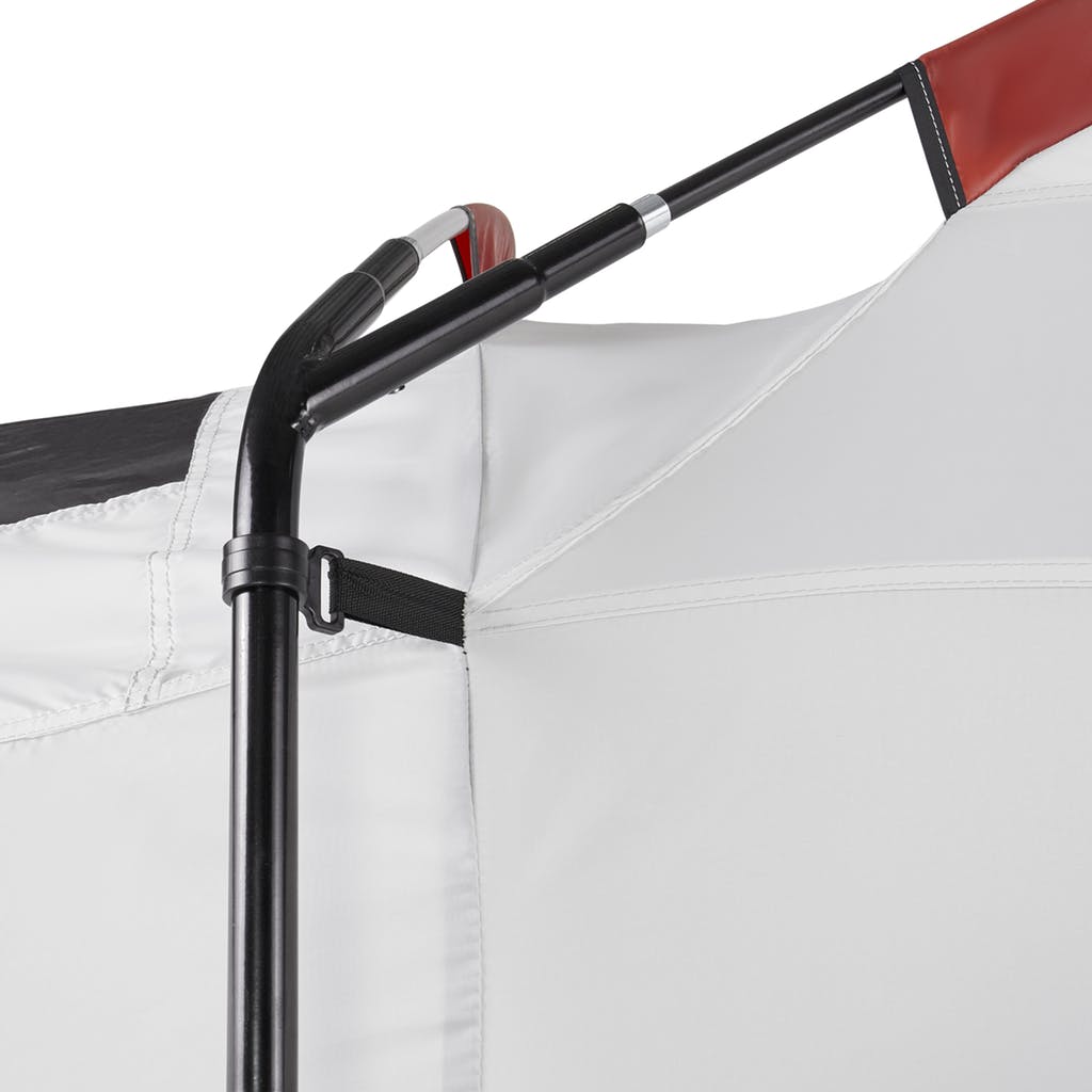 Tahoe Gear Carson 3 Season 14 Person Large Solar Shield Family Cabin Tent, Red