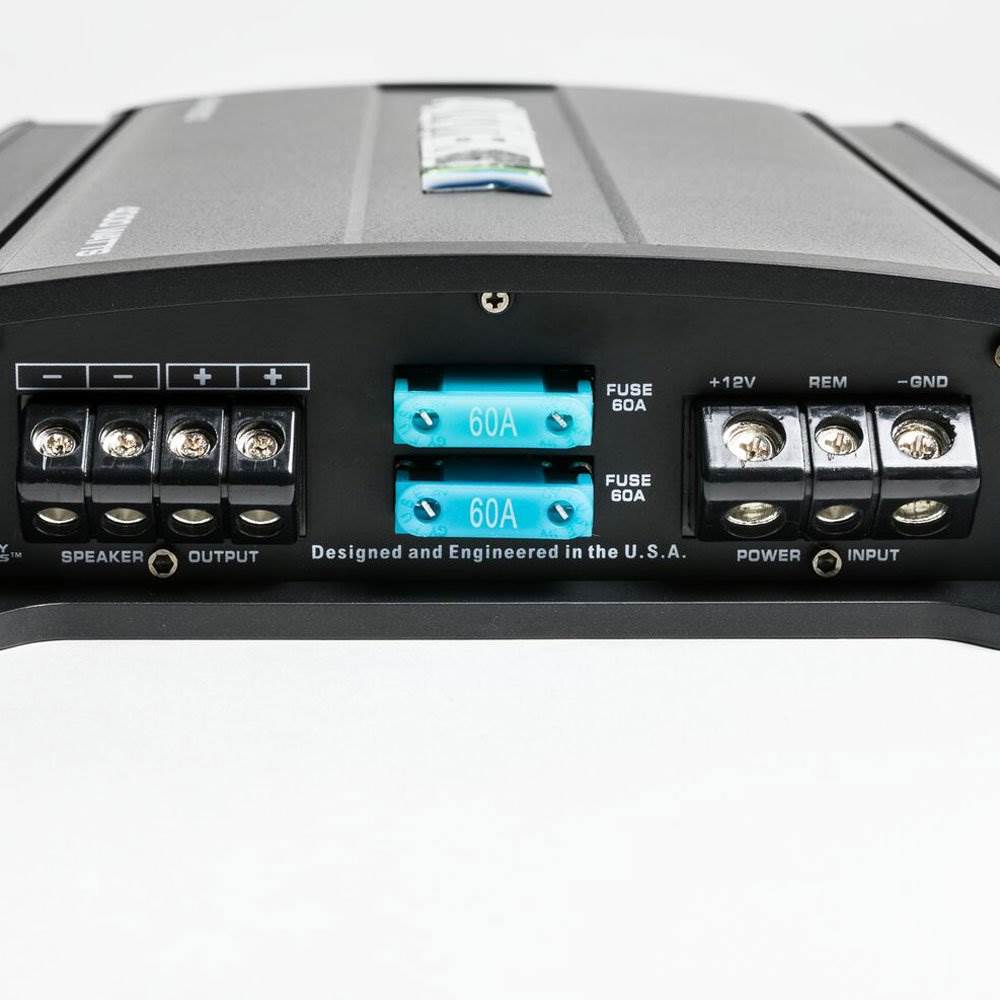 Autotek MM4020.1D 4000W Mono Amplifier Car Audio Amp w/ Bullz Audio 1/0 Wire Kit