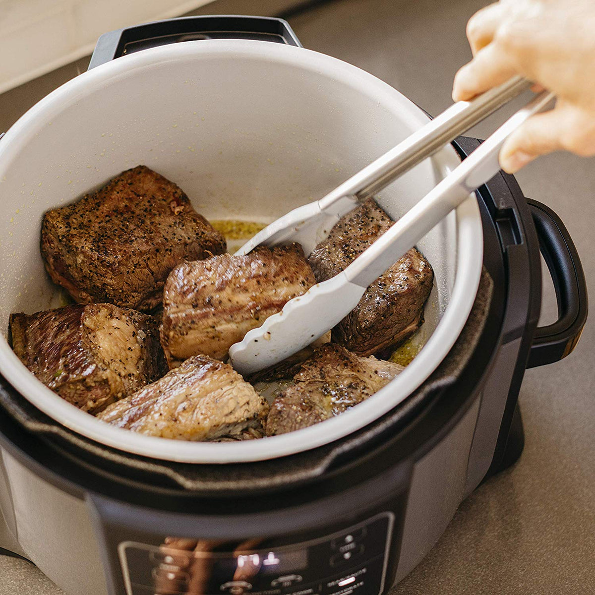 Ninja Foodi 6.5 Quart Pressure Cooker, Black (Certified Refurbished) (For Parts)