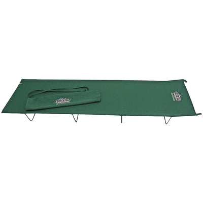 Kamp-Rite Economy Cot Quick Setup 1 Person Sleeping Bed w/Carry Bag, Green