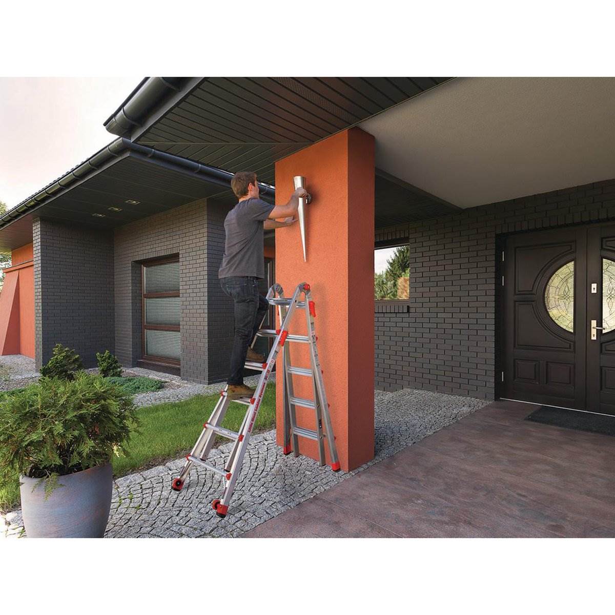 Little Giant Ladder Systems 26 Ft Aluminum Multi Position LT Ladder (For Parts)