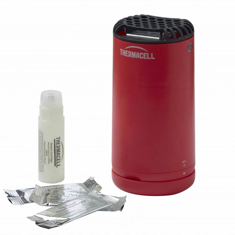 Thermacell Outdoor Patio and Camping Shield Mosquito Insect Repeller, Fiesta Red