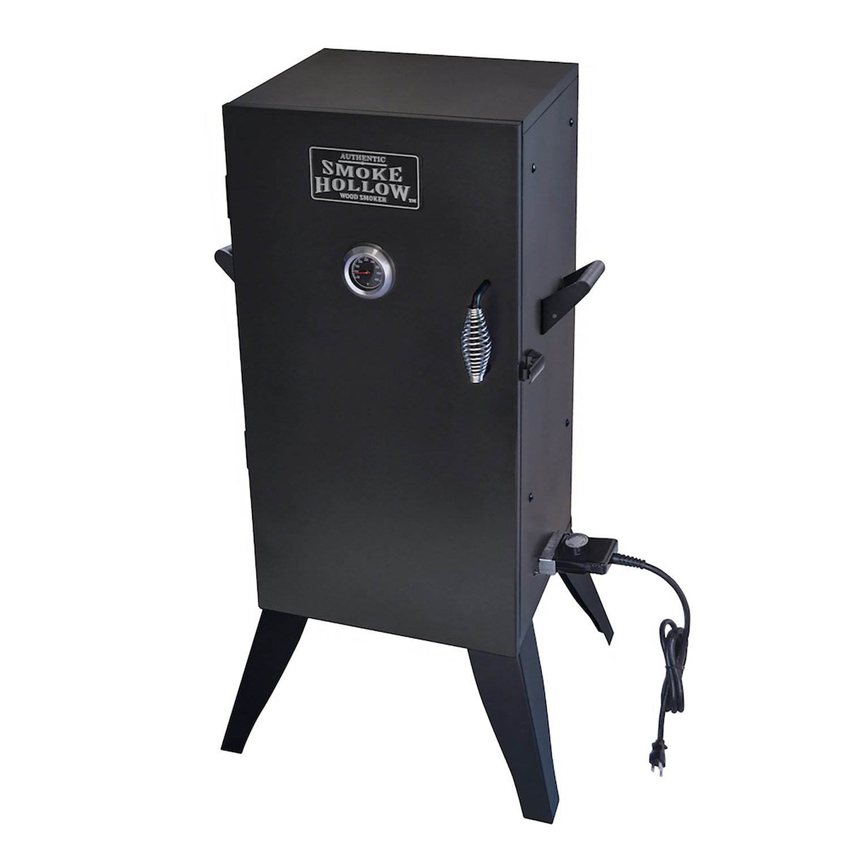 Smoke Hollow Outdoor 30" Digital Electric BBQ Meat Smoker Grill, Black (Damaged)