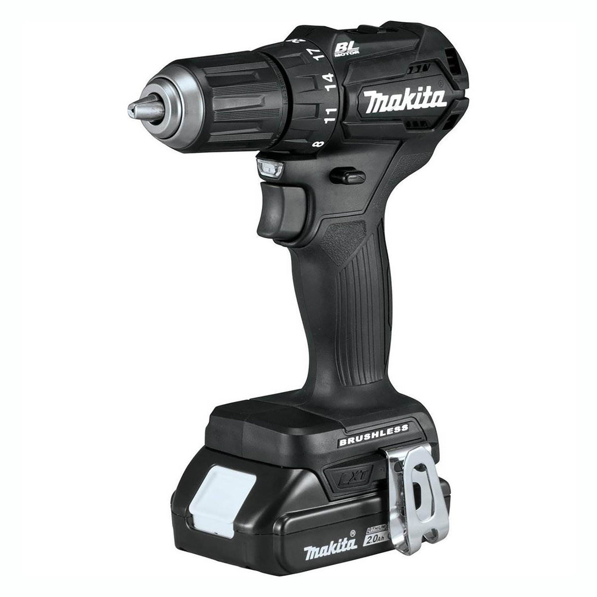 Makita 18V LXT Brushless Cordless Driver & Drill Combo Kit w/ Batteries (Used)