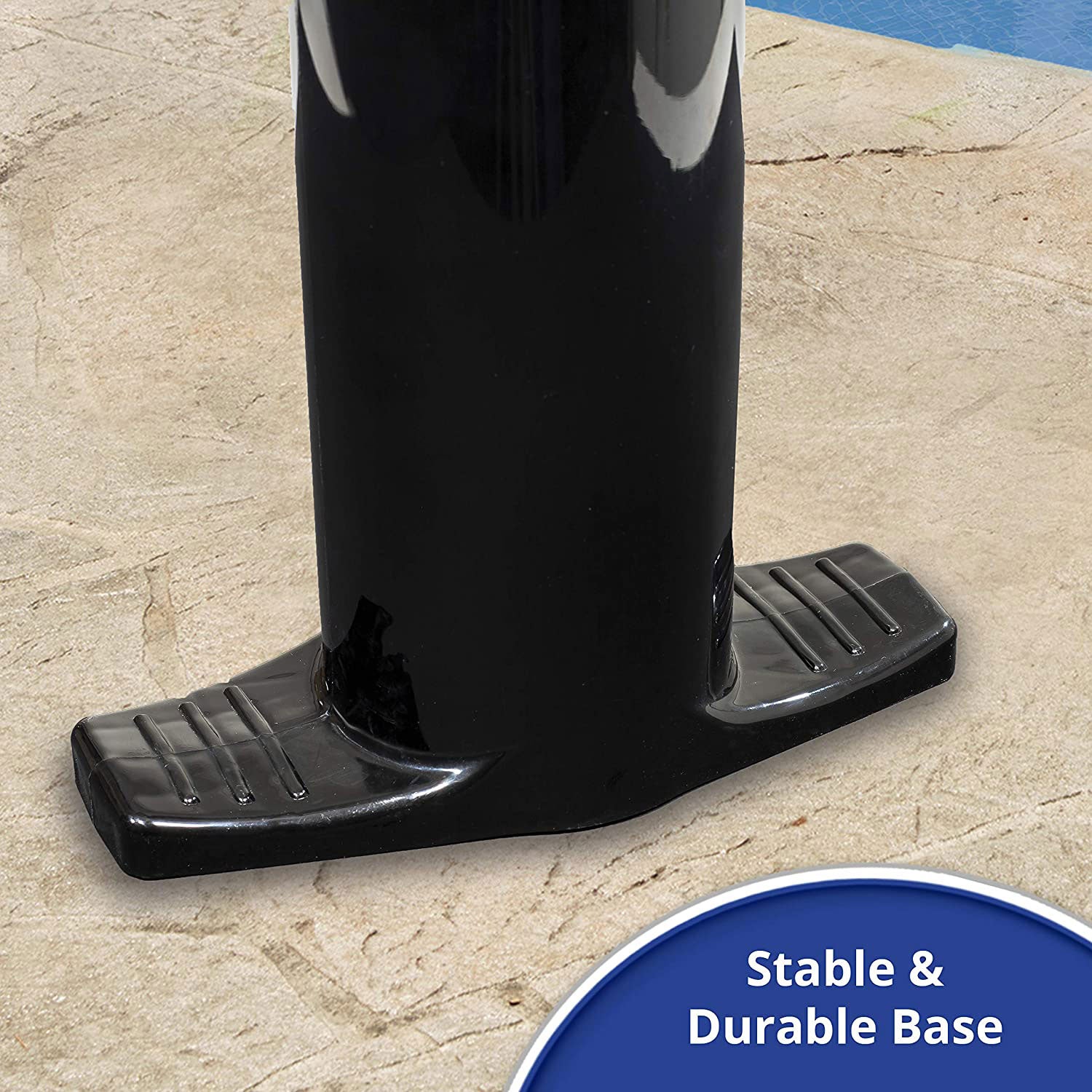 Aqua Dual Action Hand Pump with 4 Nozzle Adapters Attachments, Black (For Parts)