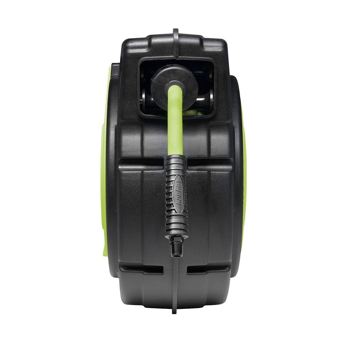 Flexzilla Heavy Duty Automatic Air Hose Reel with 3/8" x 50' Hose (Open Box)