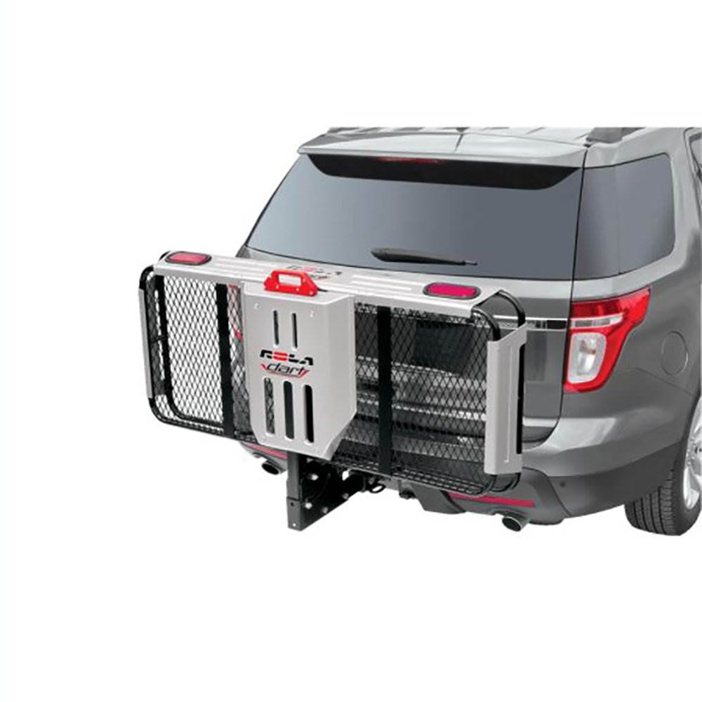 ROLA Rear Mounting Basket Style Cargo Carrier for up to 450 lbs, Black(Open Box)