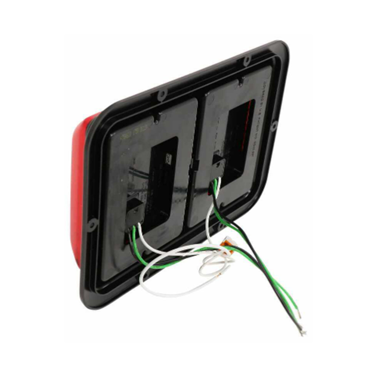 Bargman 47-84-610 Prewired LED Surface Mount Trailer Taillight, Red (For Parts)