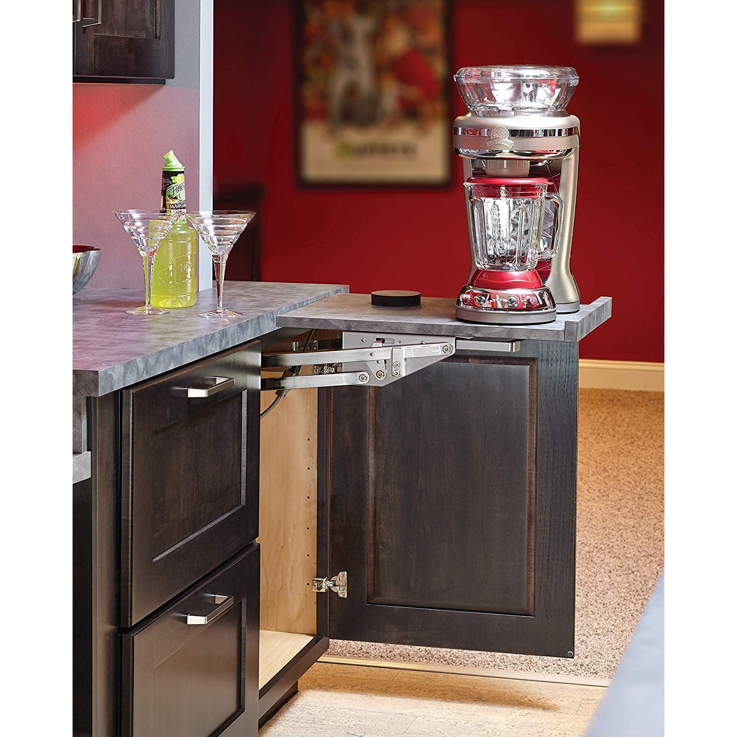 Rev-A-Shelf RAS-ML-HDSC Appliance Lift with Soft Close (Certified Refurbished) - VMInnovations