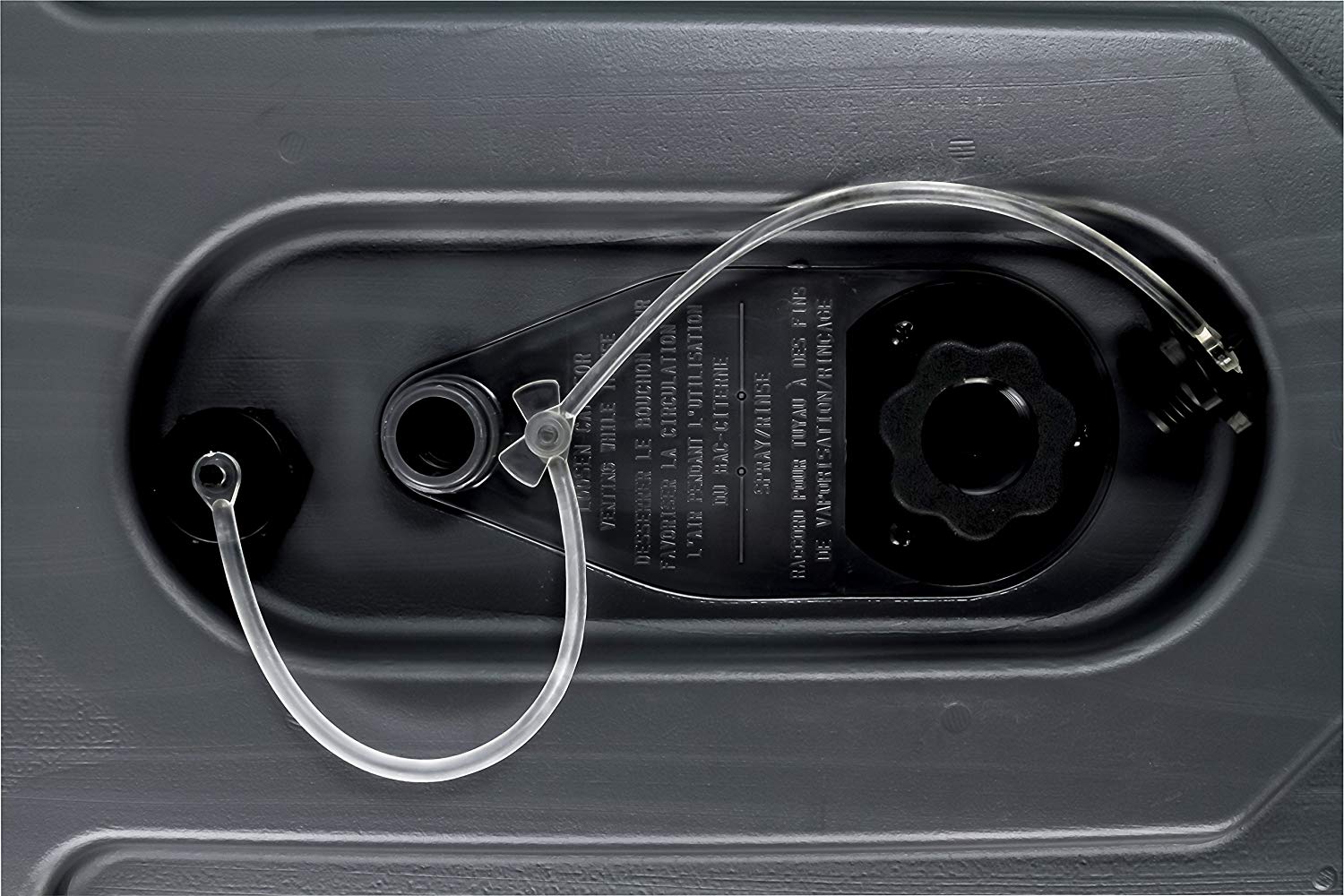 Camco Rhino Portable 21 Gallon RV Waste Tank Holding Hose & Accessories (2 Pack) - VMInnovations