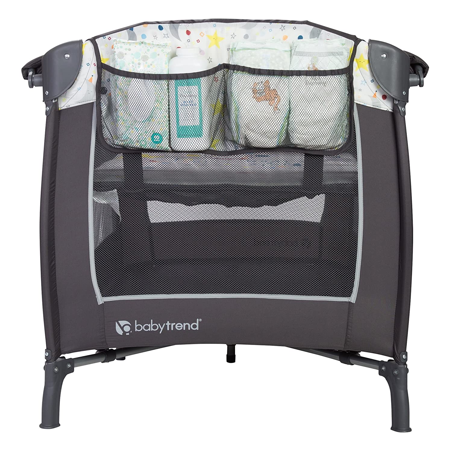 Baby Trend Lil Snooze Deluxe 2 Nursery Center with Changing Table, Twinkle Moon - VMInnovations