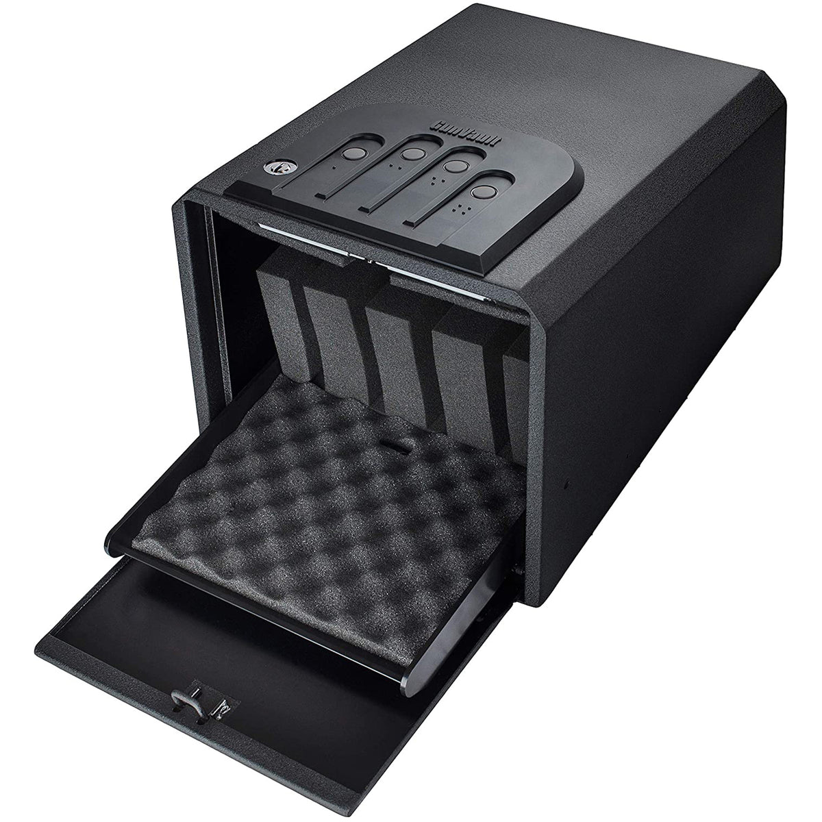 GunVault GV2050-19 MultiVault Electronic Steel Handgun & Valuables Lock Box Safe