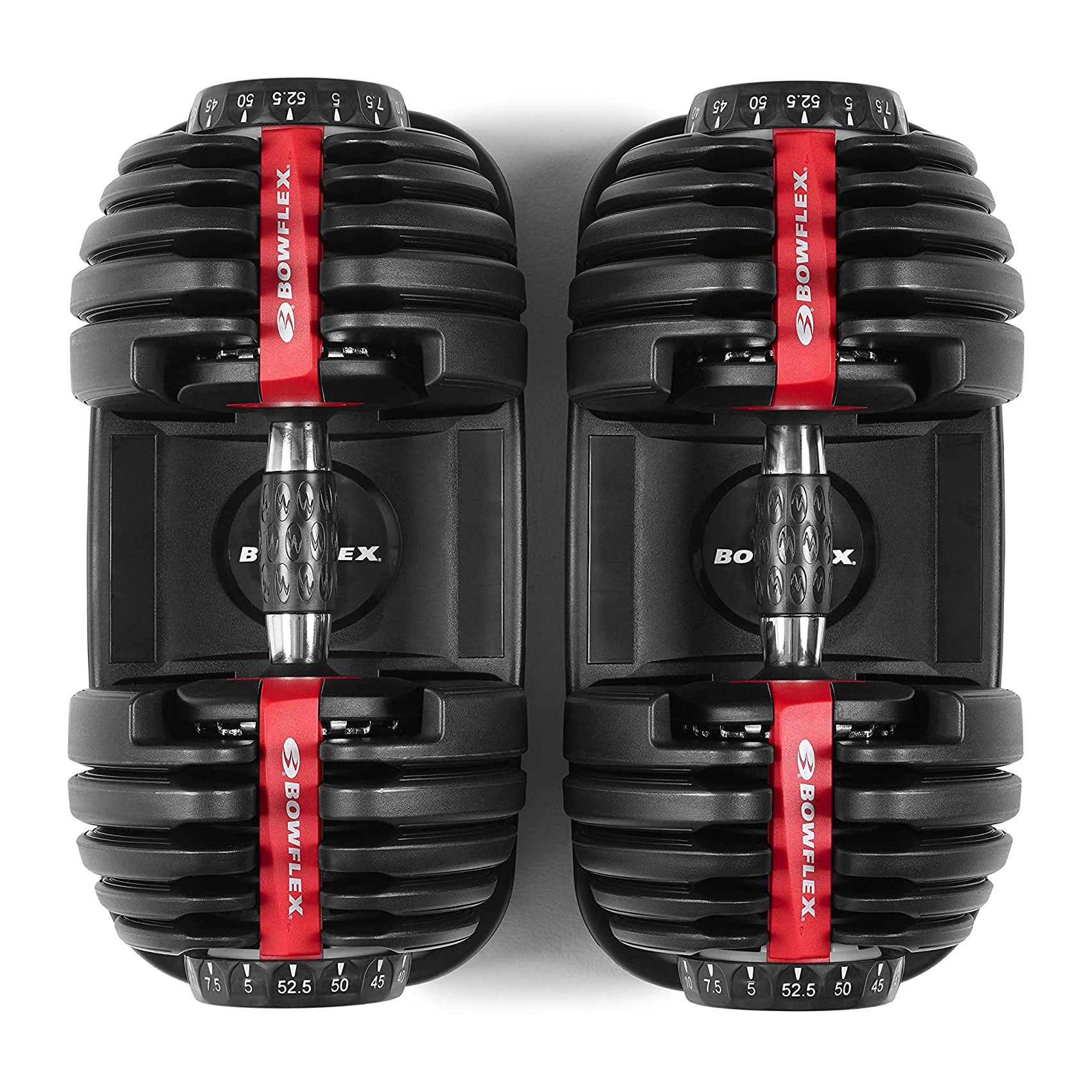 Bowflex SelectTech 552 Adjustable Workout Exercise Dumbbells Weight Set, Pair