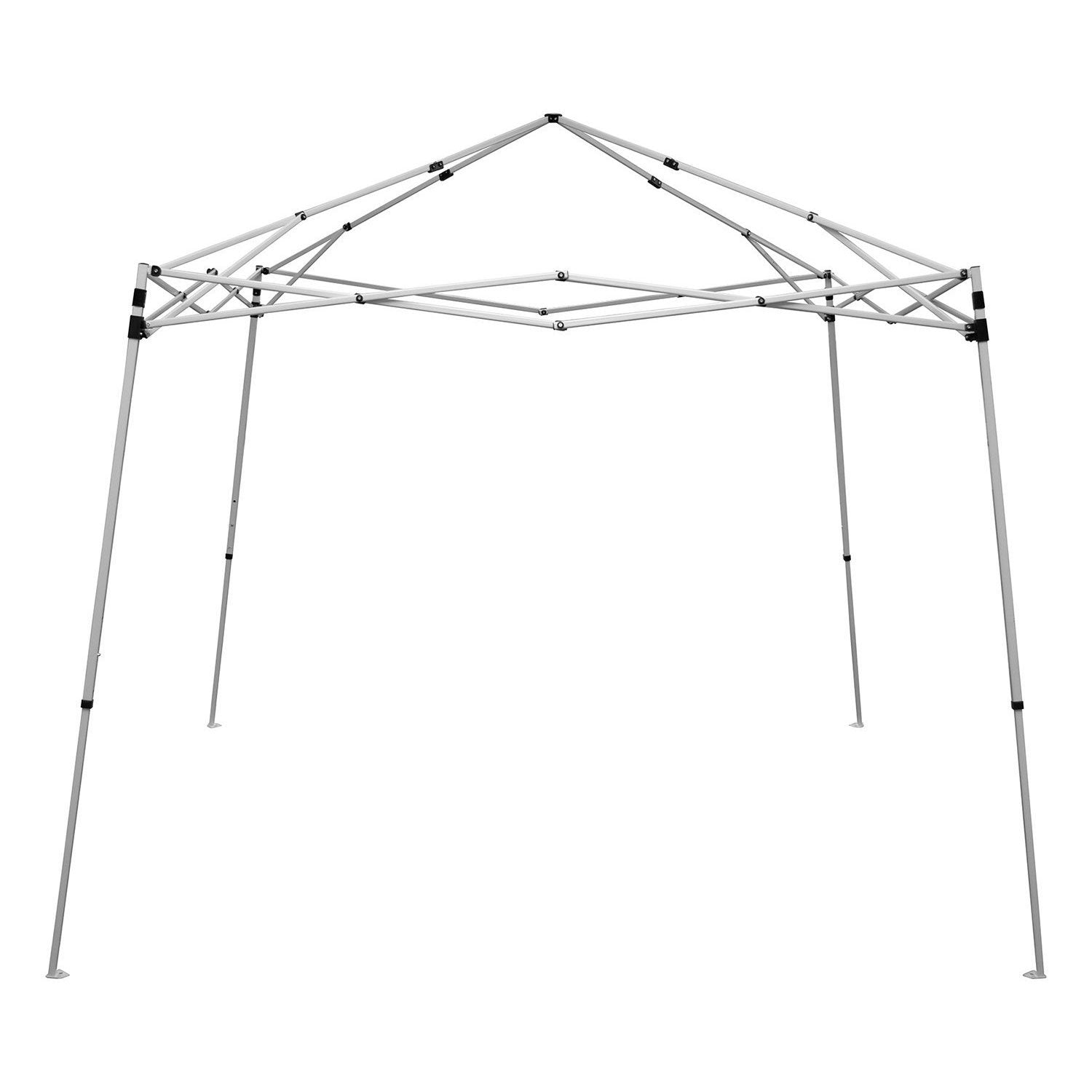 Caravan Canopy Pop-Up Tent V 12 x 12 ft Slanted Leg Instant Shade, Blue (4 Pack) - VMInnovations