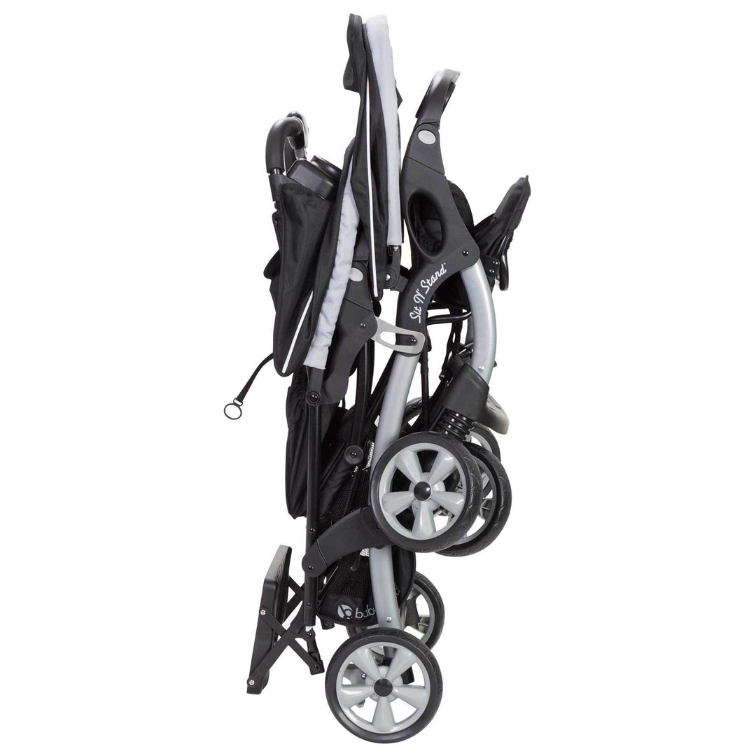 Baby Trend Sit N Stand Travel Double Baby Stroller and Car Seat Combo, Stormy - VMInnovations