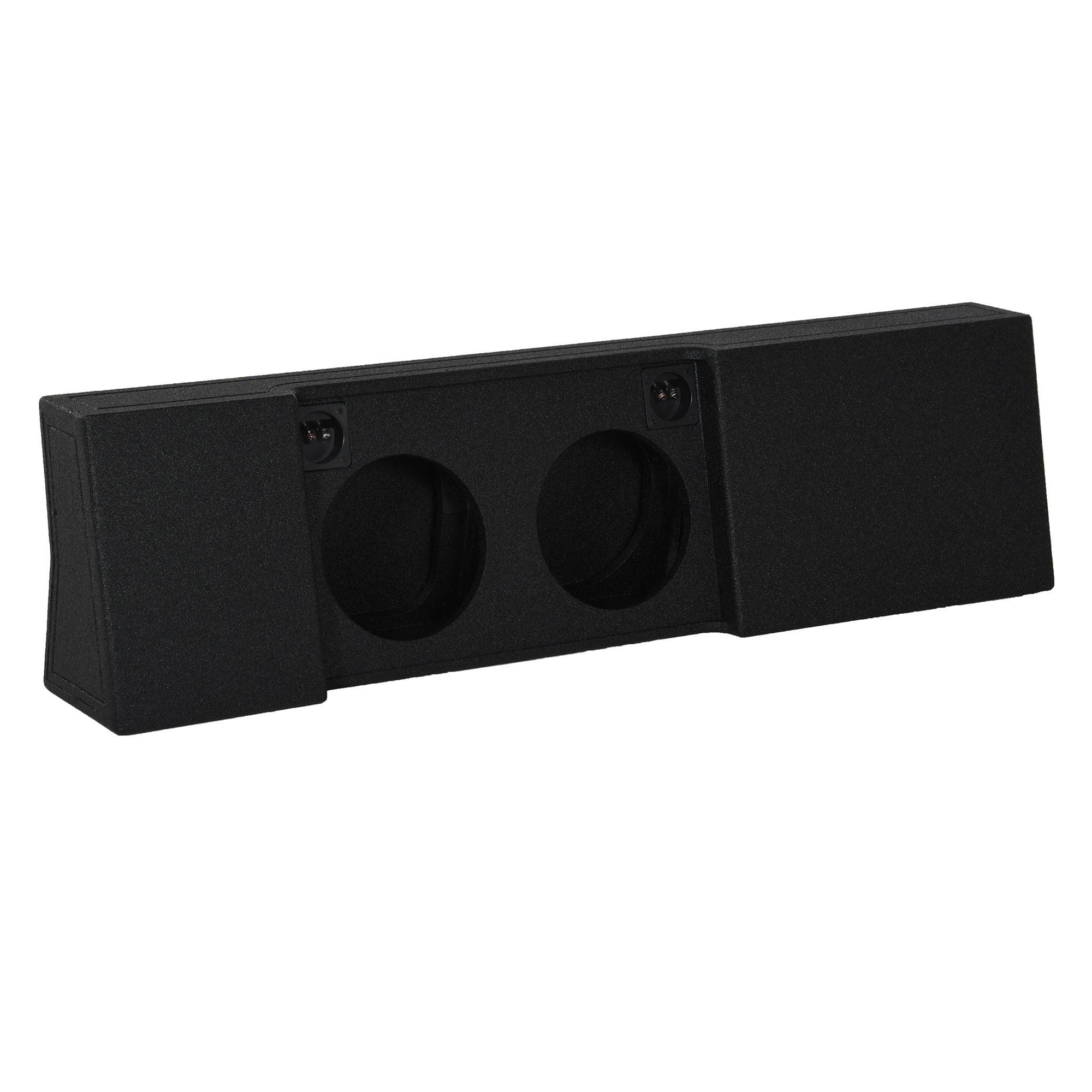 QPower Dual 10" Sub Box - Ford F150 SuperCrew 09-25, F250/F350 Super Duty 17-25 - VMInnovations