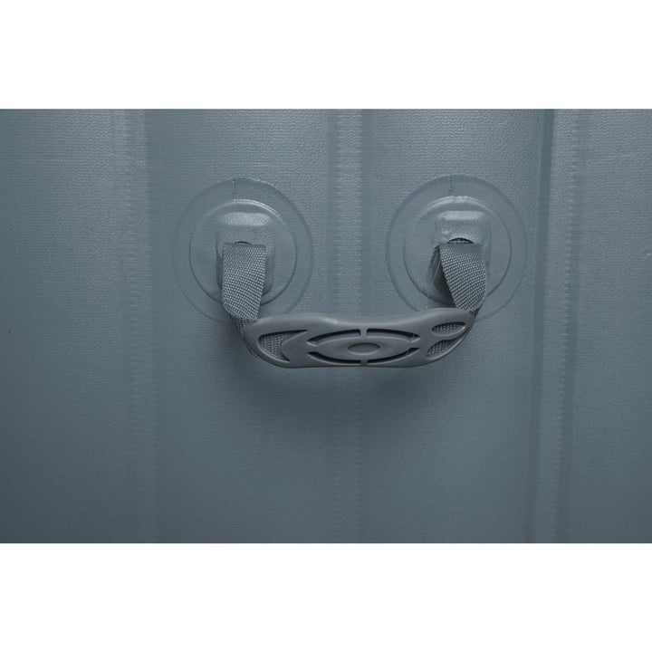 Coleman SaluSpa 4 Person Inflatable Outdoor Hot Tub Spa & Intex Maintenance Kit