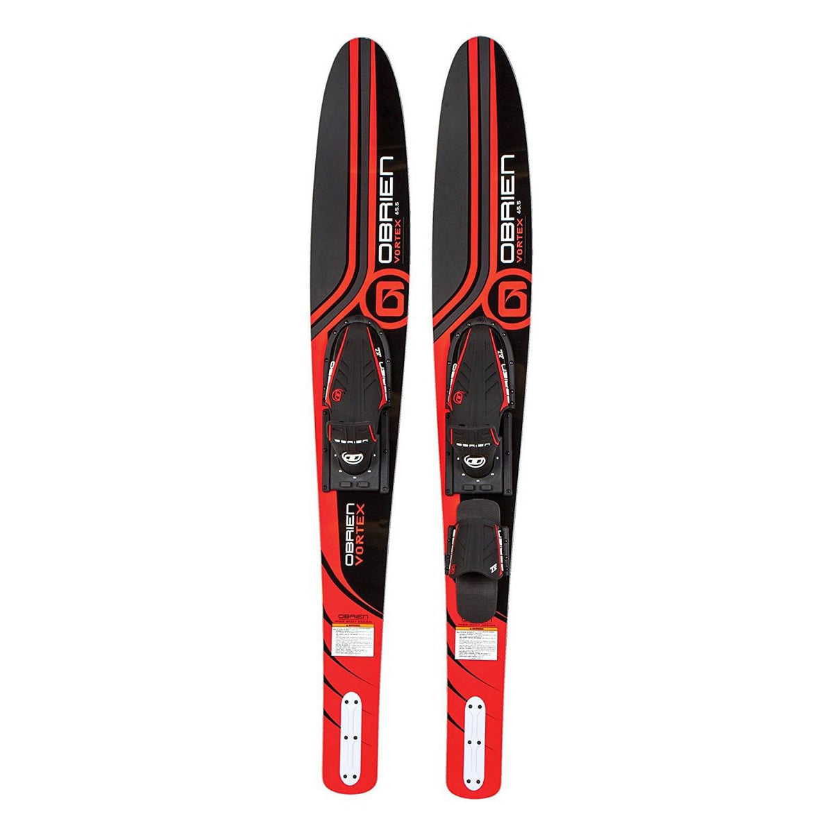 OBrien Vortex Combo 65.5" Adult Mens Size 4.5-13 Wide Body Water Skis (Open Box)