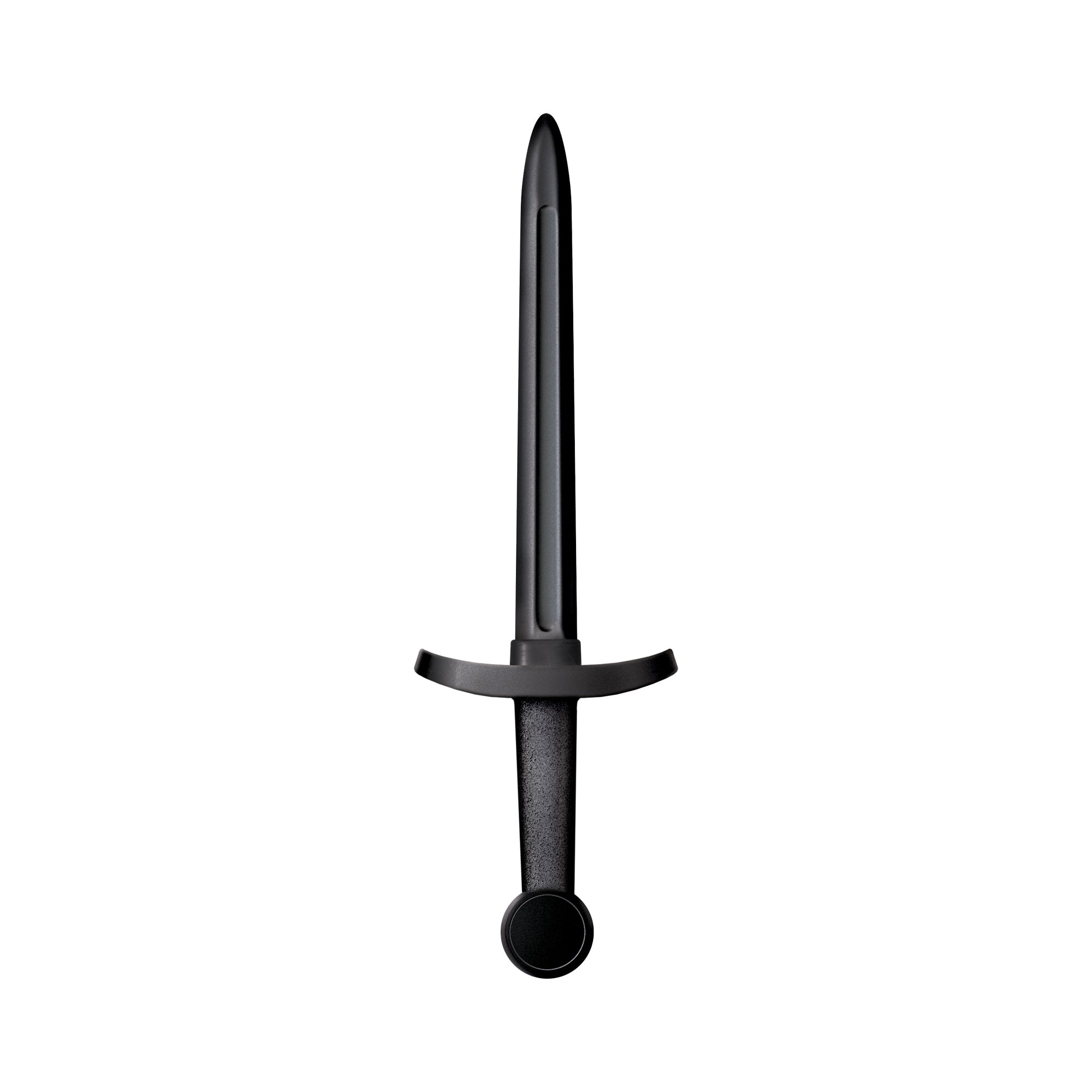 Cold Steel Medieval Martial Arts Rubber Training Practice Blade Dagger, Black - VMInnovations