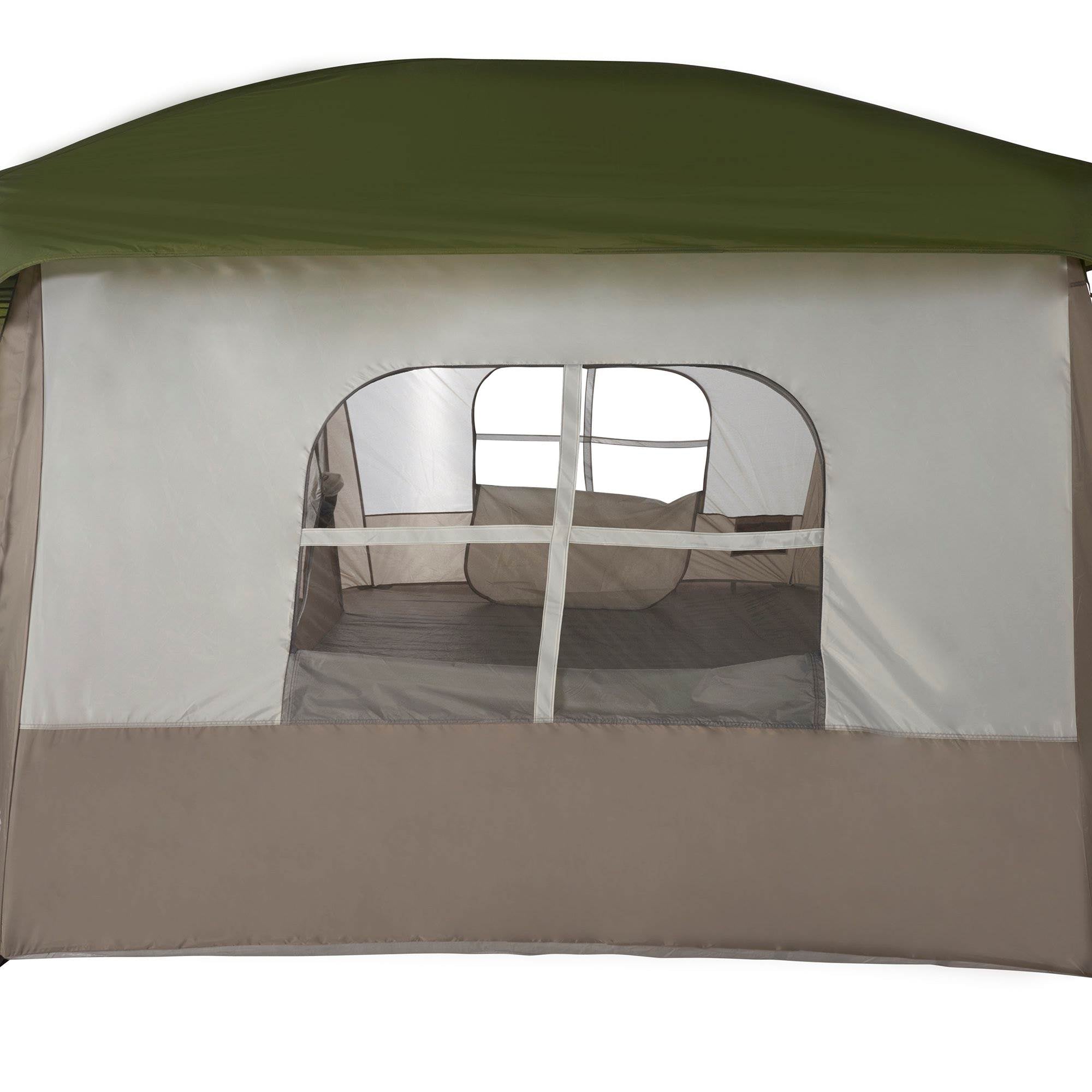 Wenzel Klondike 16x11' 8 Person Screen Room Camping Tent, Green (Incomplete)