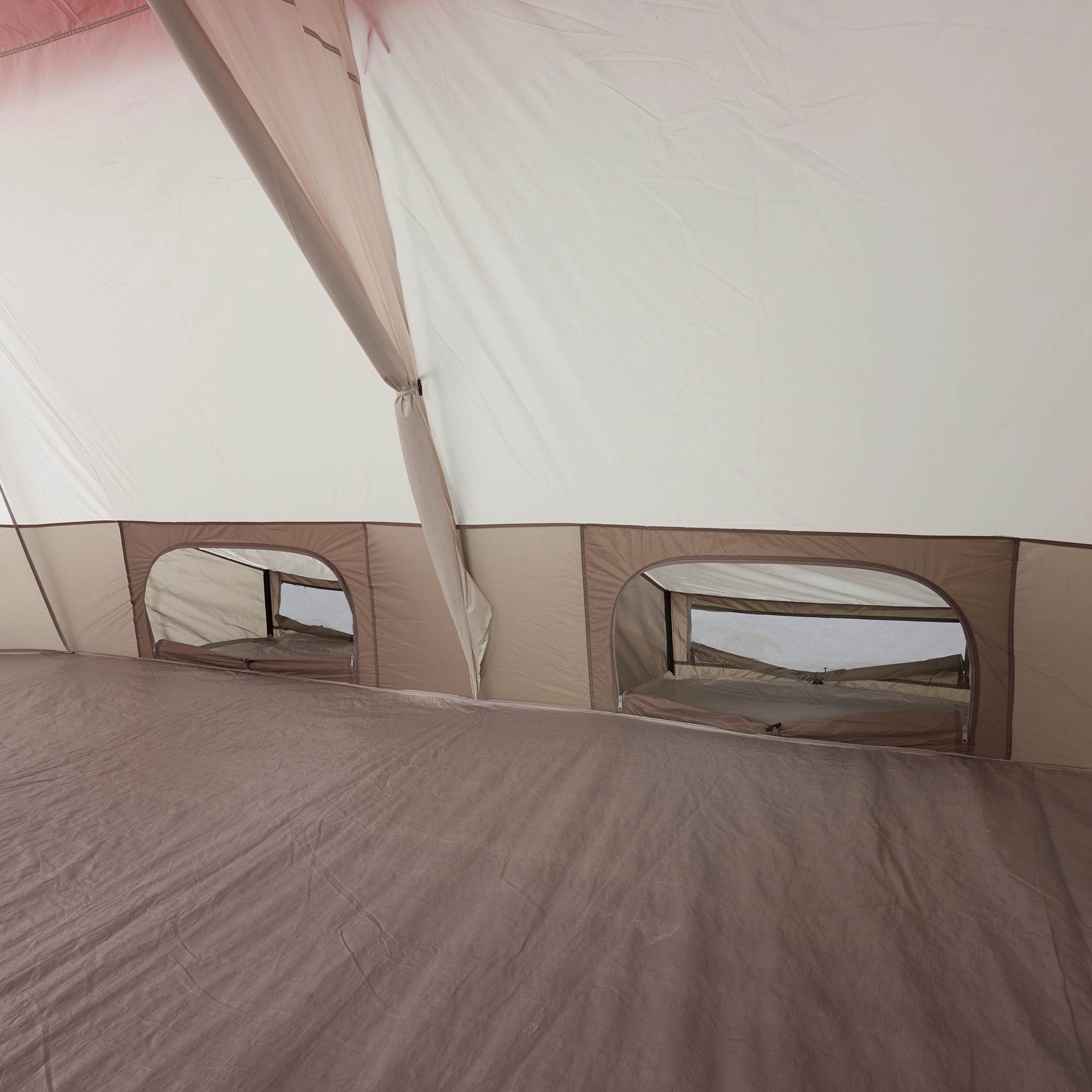 Wenzel Kodiak 12 x 14 9 Person Family Camping Tent w/ divider, Red (Open Box)