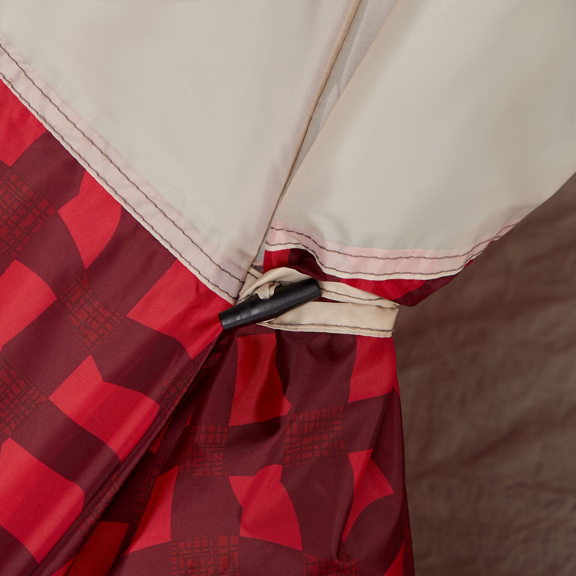 Wenzel Shenanigan 5 Person Teepee Camping Tent, Red Buffalo Plaid (Used)