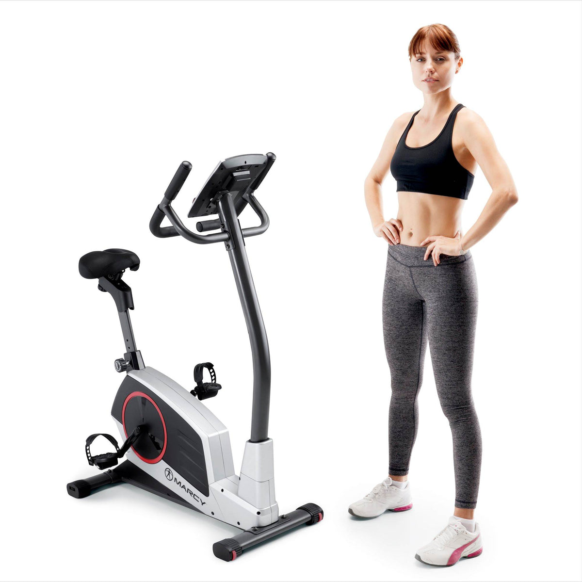 Marcy Regenerating Magnetic Cardio Fitness Combo Stationary Bike + Elliptical