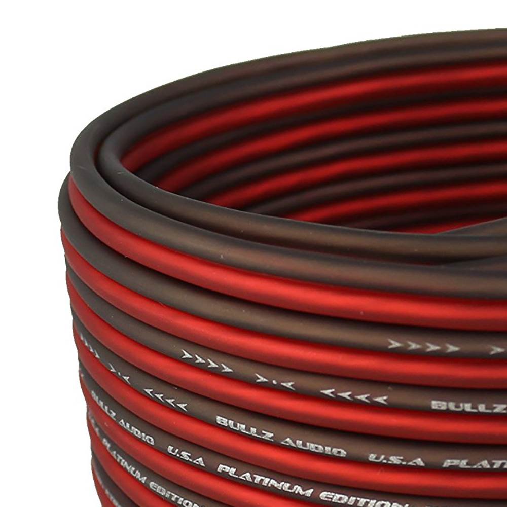 HIFONICS HFX12D4 12" 800 Watt Subwoofer & Bullz Audio 16 Gauge Car Speaker Cable